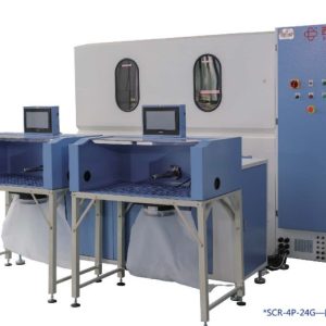 Máy nhồi lông vũ tự động 4 đầu 24 cân XiDAO SCR-4P-24G